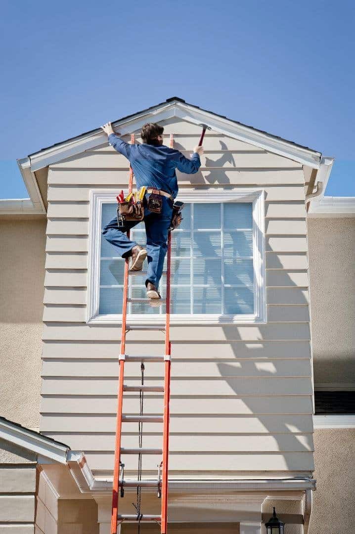 Man building the house - Finplex Construction